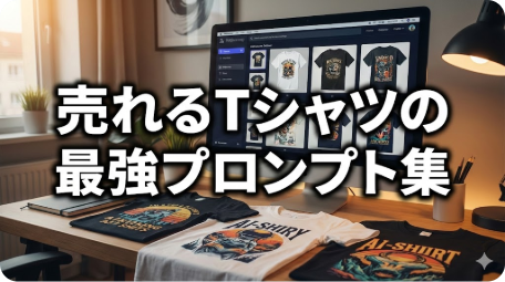 【コピペで完結】Midjourneyで「売れるTシャツ」を作る最強プロンプト集とデザインのコツ